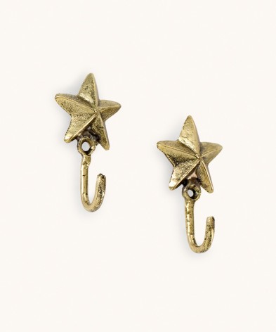 Crochets muraux – Duo d’étoiles