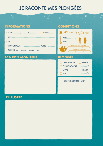 Carnet de plongée