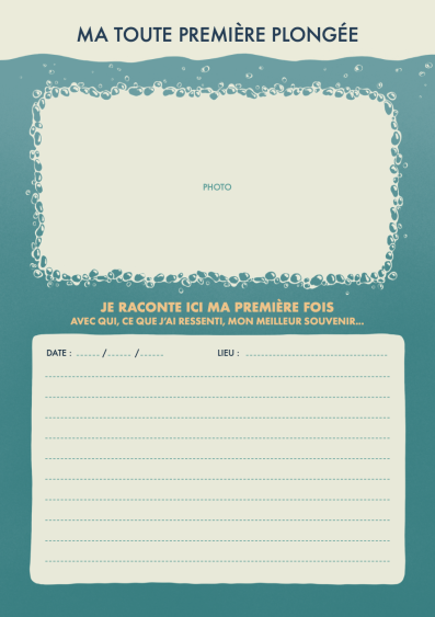 Carnet de plongée