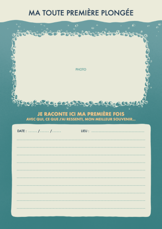 Carnet de plongée