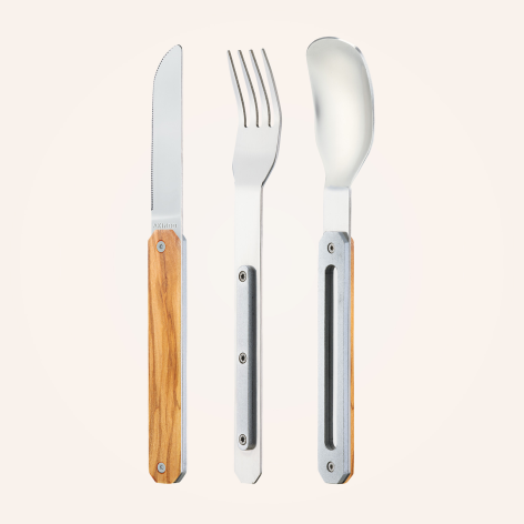Set de couverts transporatbles