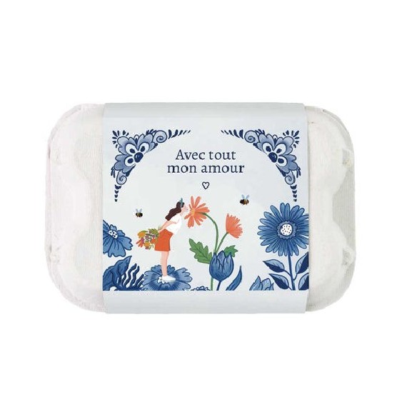 Boîte à fleurs – Avec tout mon amour