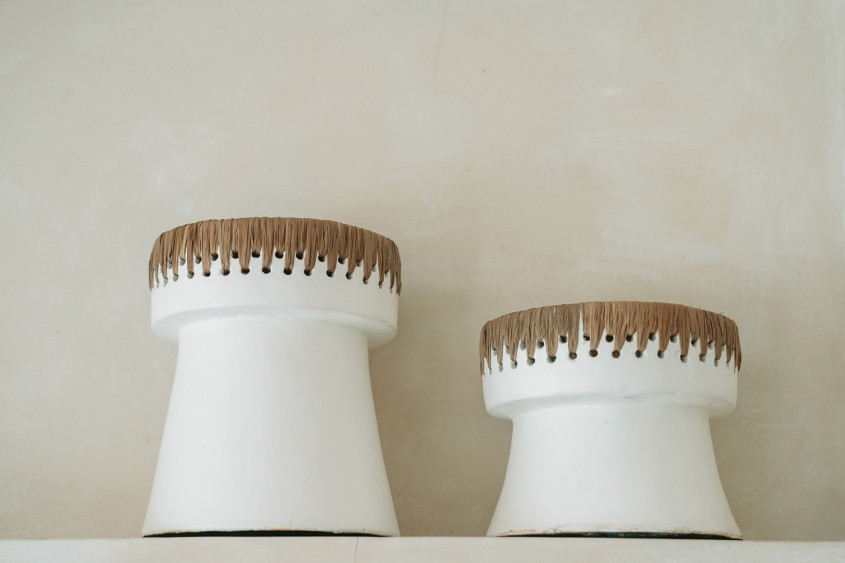 Bougeoir Pretty – Blanc Naturel