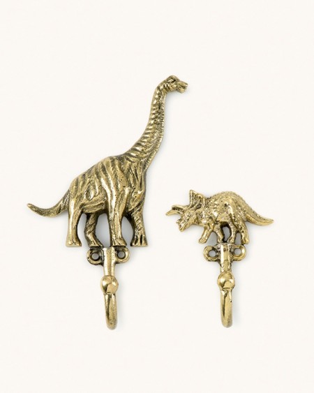 Crochets muraux – Duo dinosaures