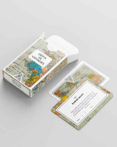 Jeu de cartes – Défis de voyage
