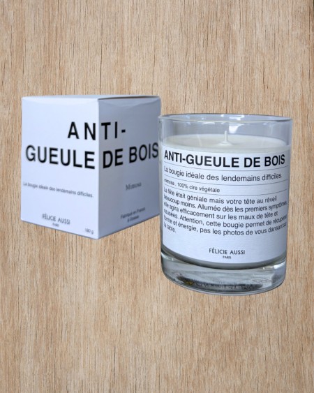 Bougie - Anti-gueule de bois
