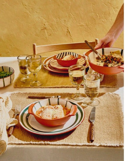 Assiette plate Mykonos