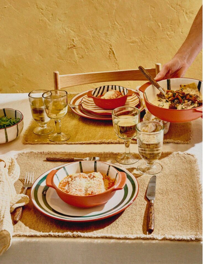 Assiette plate Mykonos