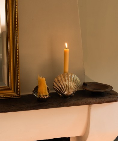 Bougeoir - petit coquillage