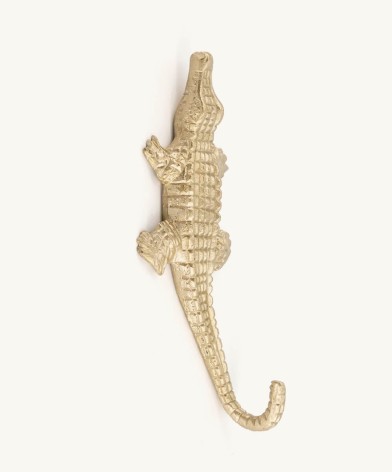 Großer Wandhaken Krokodil