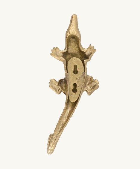 Großer Wandhaken Krokodil